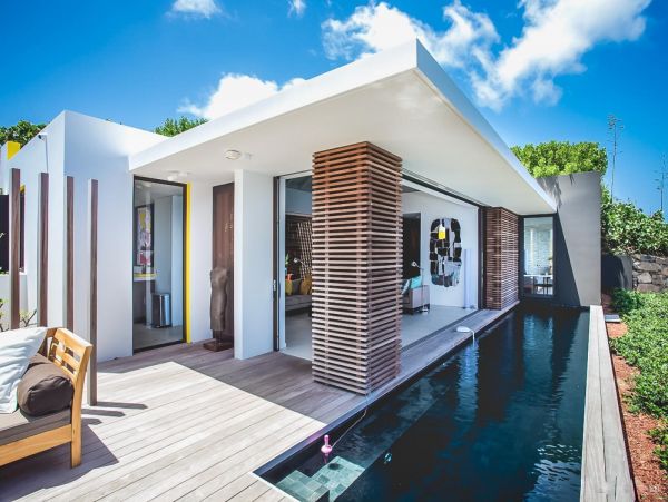 Luxurious One Bedroom Vacation Villa in St. Barts With Pool
