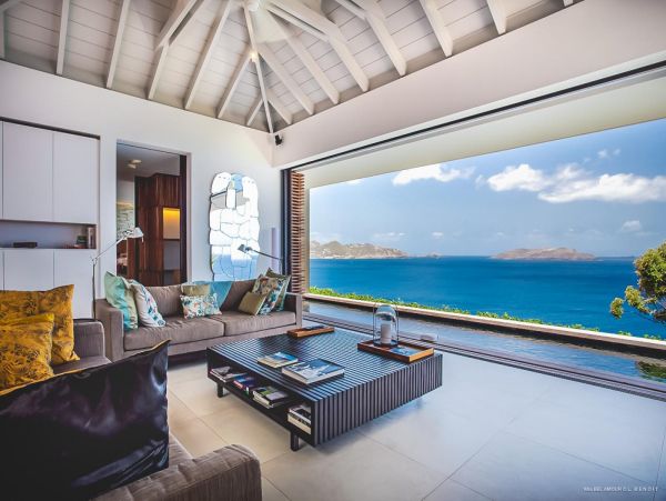 Luxurious One Bedroom Vacation Villa in St. Barts With Pool