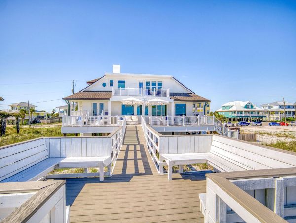 Gulf-Front Luxury Home Pensacola Beach Vacation Rental