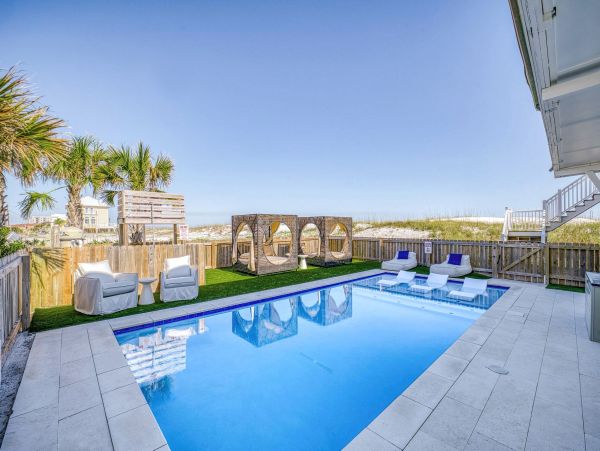 Gulf-Front Luxury Home Pensacola Beach Vacation Rental