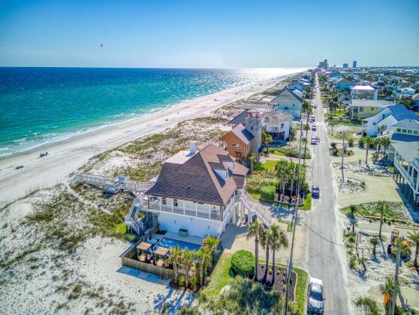 Gulf-Front Luxury Home Pensacola Beach Vacation Rental