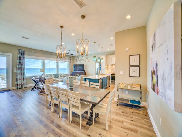 Beach Front Pensacola Vacation Home Six Bedroom Beach House Pool
