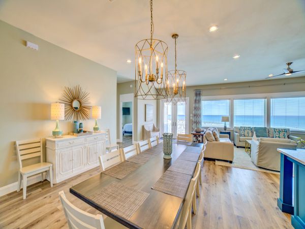 Beach Front Pensacola Vacation Home Six Bedroom Beach House Pool