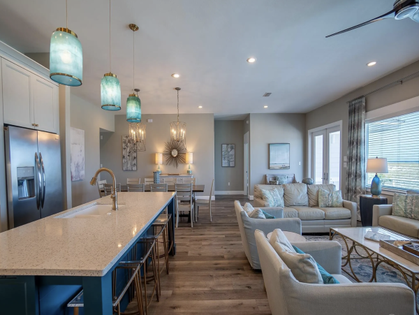 Beach Front Pensacola Vacation Home Six Bedroom Beach House Pool