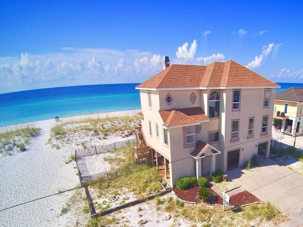 Pensacola Beach House with Full Ocean View