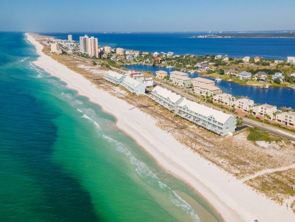 Pensacola Beach Vacation Condo Four Bedroom On Beach