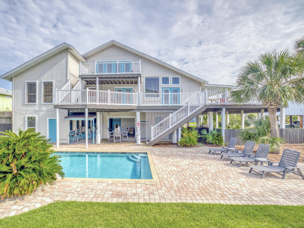 Pensacola Vacation Rental Pool Home 4 Bedrooms Sleeps 12 Guests
