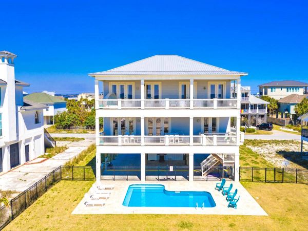 Pensacola Beach Home Steps to the Beach