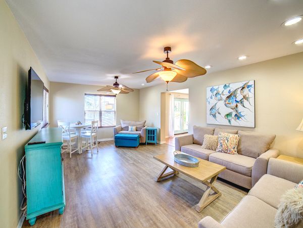 Steps to Beach Vacation Home Four Bedroom