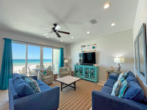 Gulf-Front 4-Bedroom Townhome with Stunning Views and Luxury Amenities