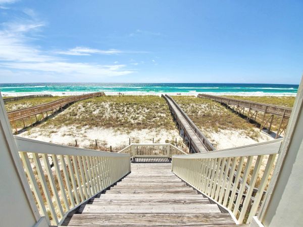Navarre Vacation Home Five Bedroom On Beach