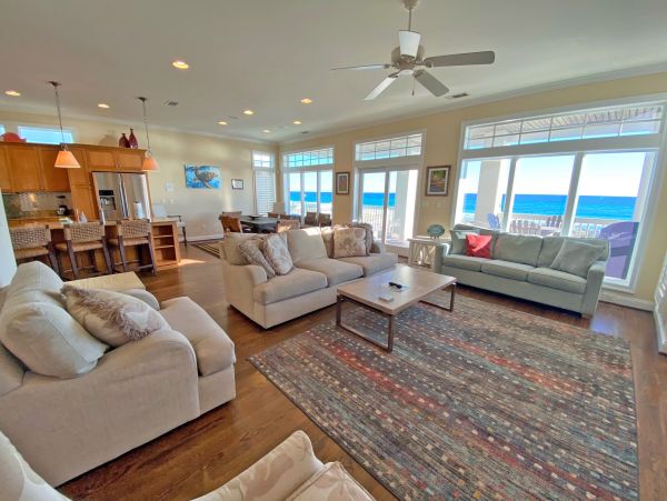 Navarre Vacation Home Five Bedroom On Beach