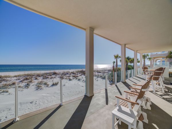 Oceanfront Vacation Six Bedroom Rental in Pensacola Beach