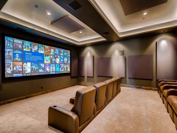 heater room with extensive movie library on a Kaleidoscope movie system! Enjoy quality sound and comfort, better than your average night at the movies!