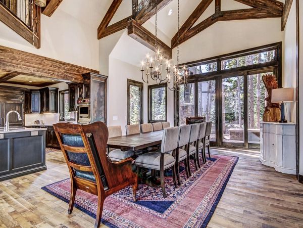 Luxury Six Bedroom Mountain Home in Breckenridge Sleeps 14