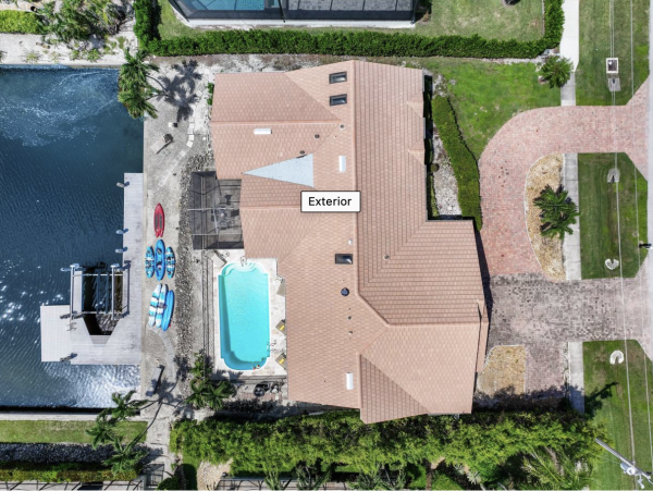 Marco Island  6 Bedroom Pool Home on the Water Walk to Beach