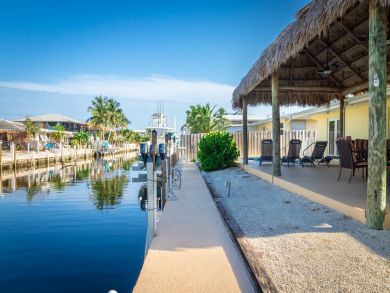 Three Bedroom Canal Front Rental Home in Marathon