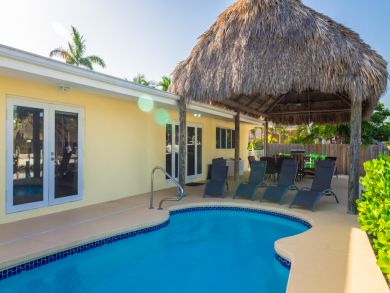 Three Bedroom Canal Front Rental Home in Marathon