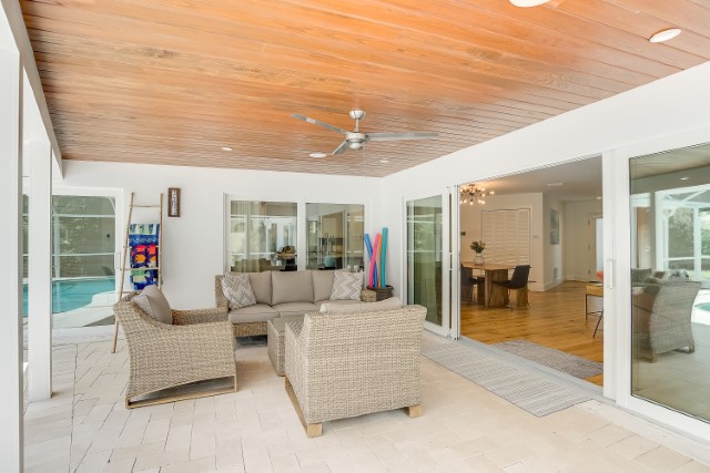 Siesta Key Four Bedroom Canal Side Vacation Rental