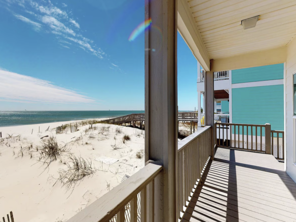 Fort Morgan Beachfront House Sleeps 25 Guests