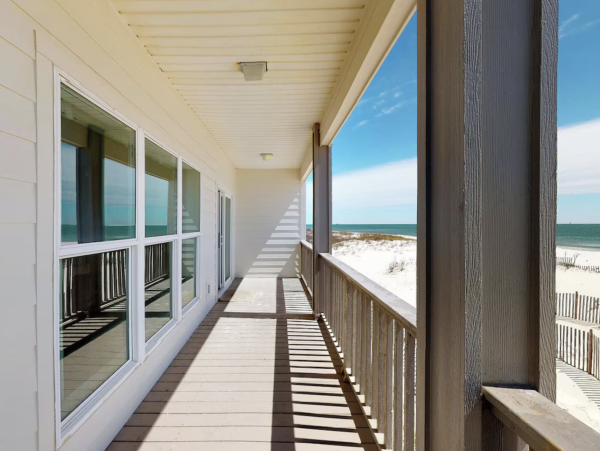 Fort Morgan Beachfront House Sleeps 25 Guests