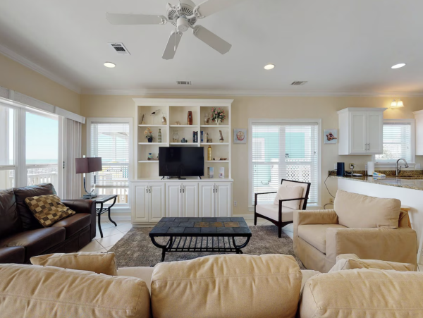 Fort Morgan Beachfront House Sleeps 25 Guests