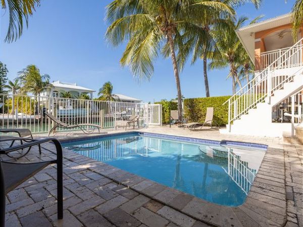 Key Colony Beach Canal Front Half-Duplex Private Pool