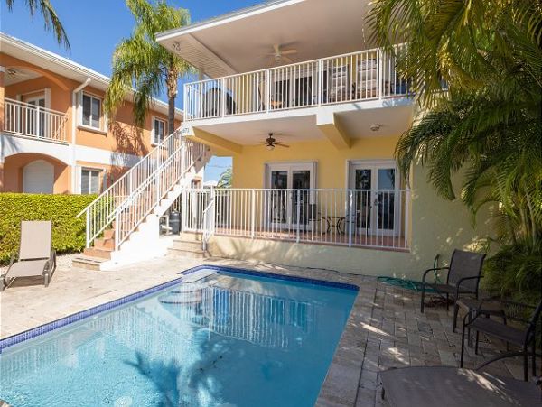 Key Colony Beach Canal Front Half-Duplex Private Pool