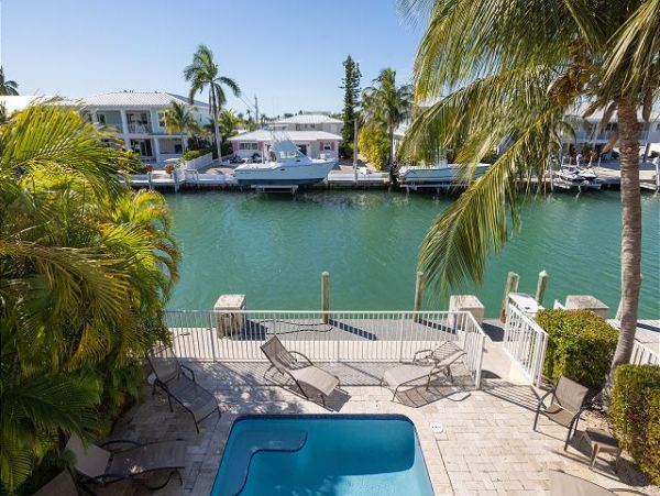 Key Colony Beach Canal Front Half-Duplex Private Pool