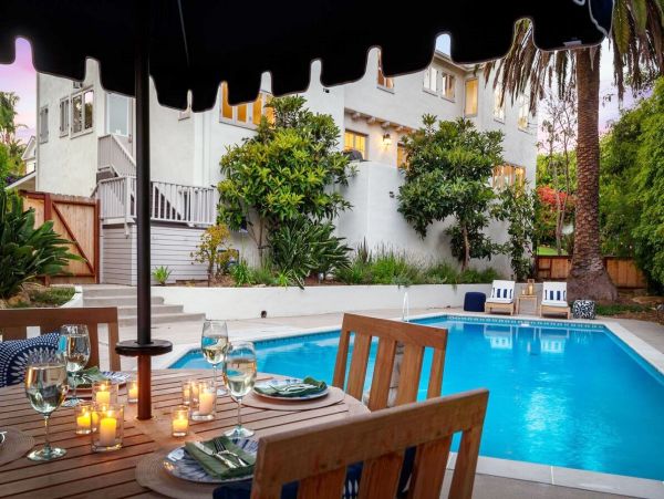 Beautiful Historic Santa Barbara Pool Home Sleeps 8 Guests