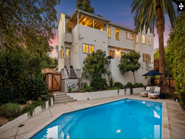 Beautiful Historic Santa Barbara Pool Home Sleeps 8 Guests