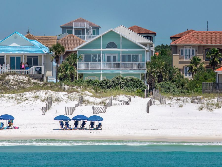 Miramar Beach Vacation Home Plus Guest House Sleeps 29 Guests