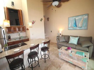 Beautiful Bay Views One Bedroom Rental with Communal Pool