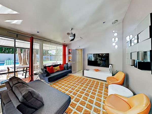 Pool Vacation Home in Palm Springs Sleeps 6 Guests