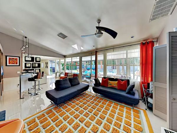 Pool Vacation Home in Palm Springs Sleeps 6 Guests