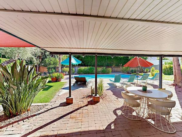 Pool Vacation Home in Palm Springs Sleeps 6 Guests