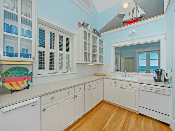 Blue Mountain Beach Vacation Rental - Gulf Front 30A Luxury Home Six Bedrooms Plus Loft