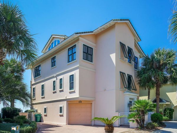 Blue Mountain Beach Vacation Rental - Gulf Front 30A Luxury Home Six Bedrooms Plus Loft