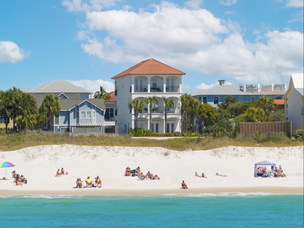 Steps to Beach Vacation Pool Home in Destin Luxury, Luxury! main House & Guest House