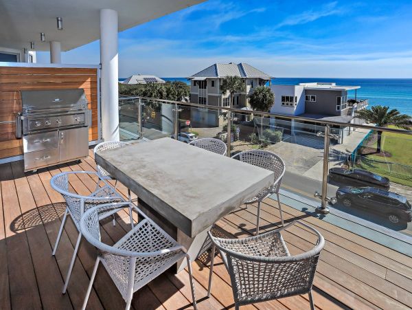 On Beach Santa Rosa Beach Vacation Condo Four Bedrooms