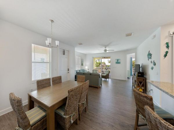 Waterfront 4 Bedroom Home with Pool Dock & View of Canal