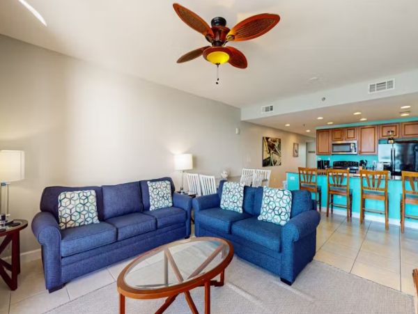 Two Bedroom Beautiful Gulf Front Condo in Panama City Beach