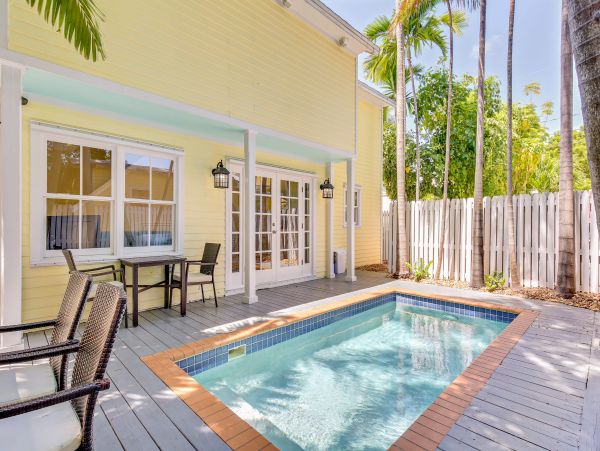 Key West Vacation Home With Private Pool 6 Guests
