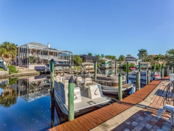 Bonita Springs Waterfront Retreat with River Views and Prime Location