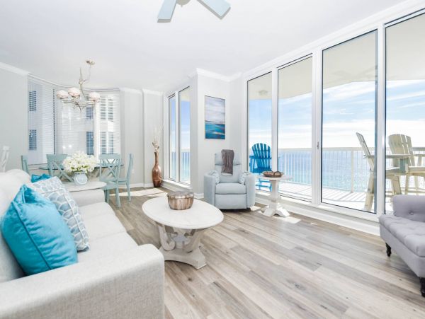 Gulf View Destin Vacation Condo Three Bedrooms Walk To Beach