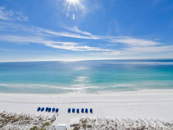 Gulf View Destin Vacation Condo Three Bedrooms Walk To Beach