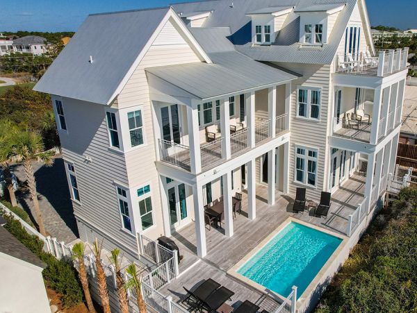 Santa Rosa Beach Luxury Beachfront Vacation Rental Scenic 30A Gulf-Front Estate with Pool