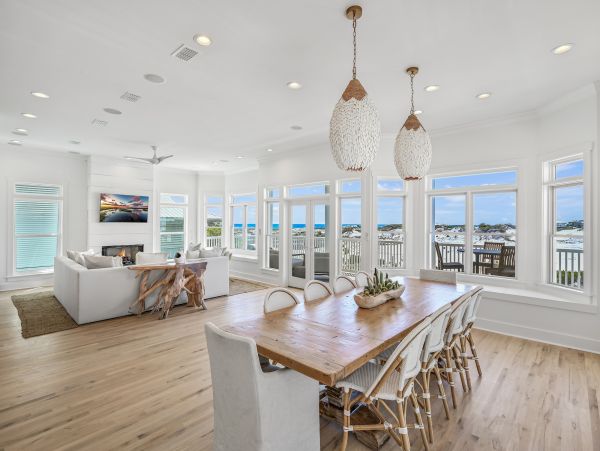 Grayton Beach Six Bedroom Beachfront Vacation Pool Home