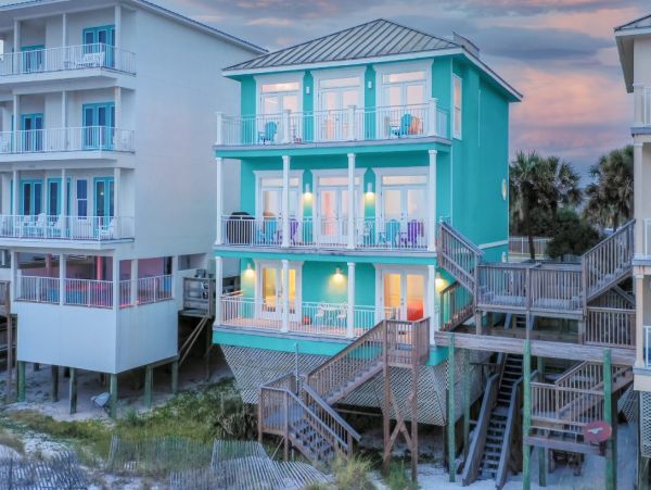 Miramar Beach Five Bedroom Home Oceanfront