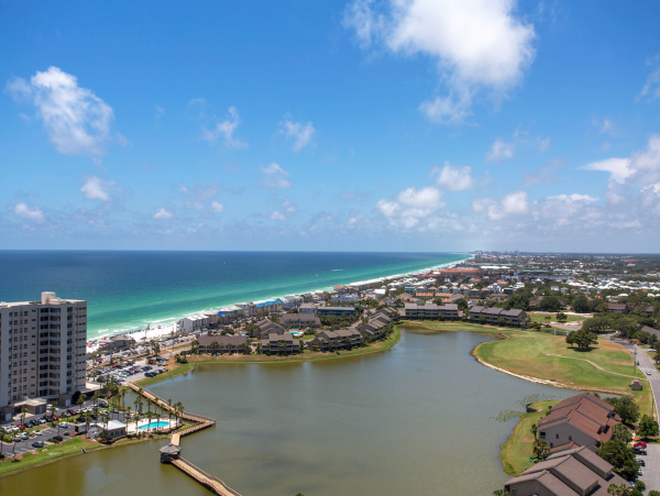 Gulf View Three Bedroom Vacation Condo in Miramar Beach